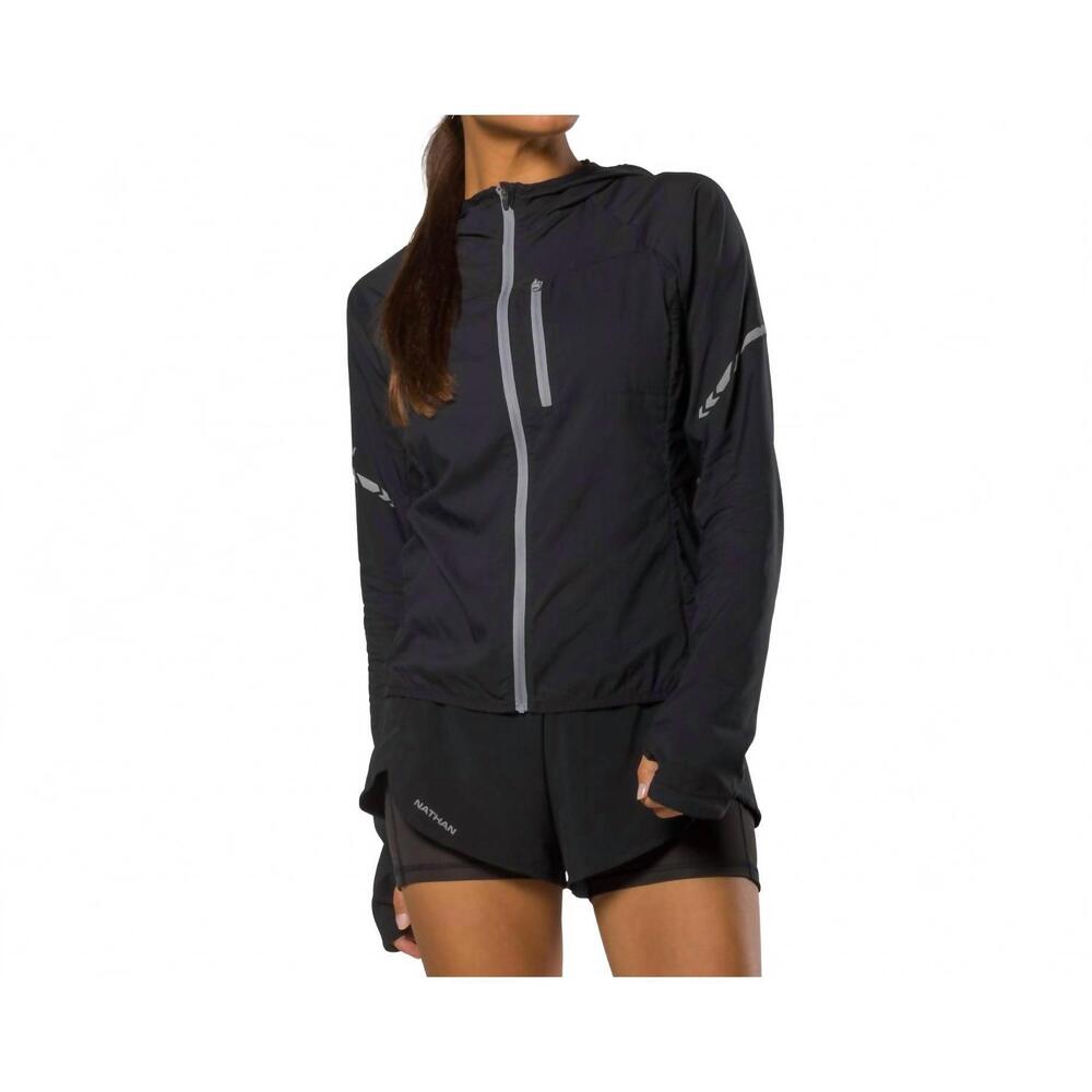 NEW NATHAN SPORTS stealth jacket 2.0 in black